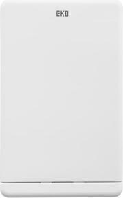 Produktbild EKO Morandi Abfalleimer 40L Weiss Touch (40 l)