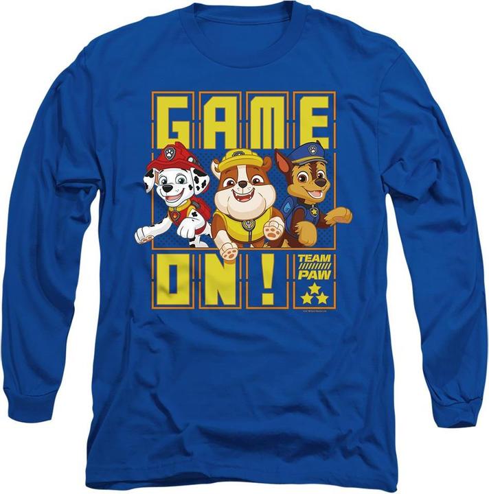 Actual product image Paw Patrol Unisex Adult Game On Team Paw T-Shirt (S)