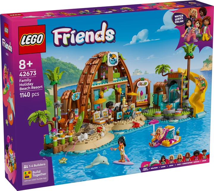 Actual product image LEGO Familienurlaub im Strandresort (42673, LEGO Friends)