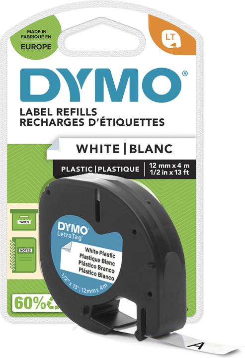 Actual product image Dymo S0721660 Plastic strap (1.20 cm, White)