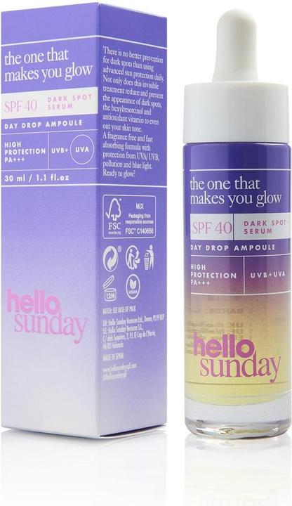 Produktbild Hello sunday the one that makes you glow Dark spot oil serum SPF 40 (30 ml)