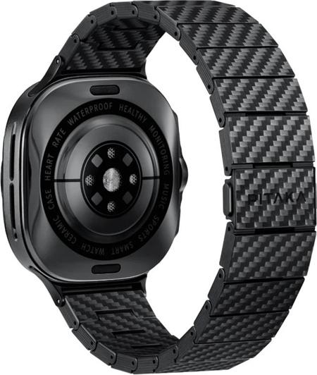 Produktbild Pitaka Gliederarmband aus echtem Carbon Black (100% Kohlefaser)