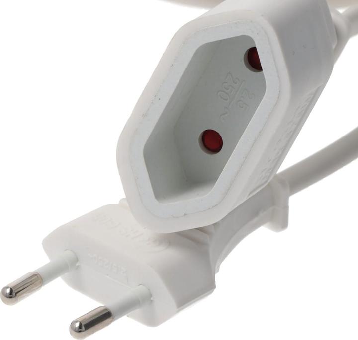 Produktbild Arcas 5m EURO Verlängerungskabel für den flachen Eurostecker 2-polig (5 m)
