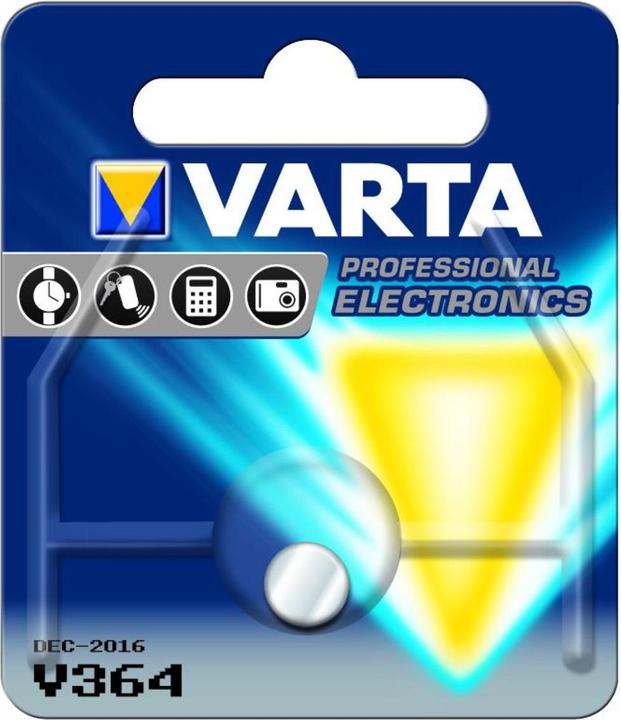 Actual product image Varta Watch V364 (1 pcs., SR60, 17 mAh)