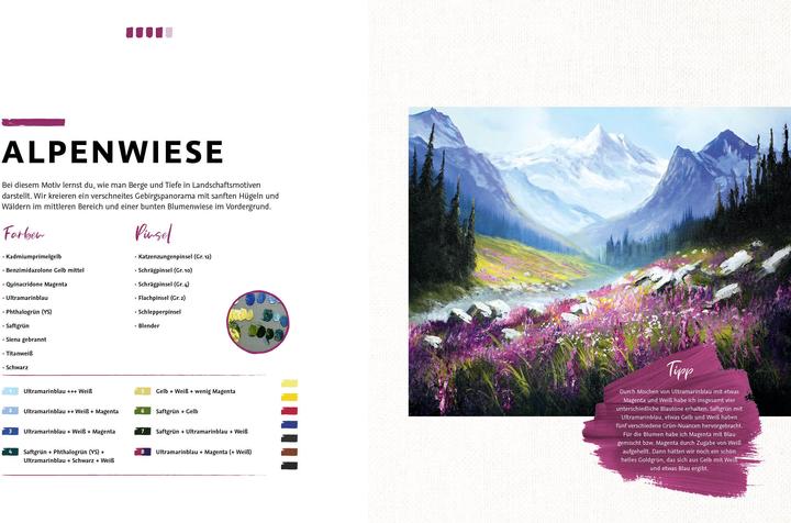 Actual product image Die Kunst der Acrylmalerei – das Grundlagenwerk (German, Raffaela Lerch, 2025)