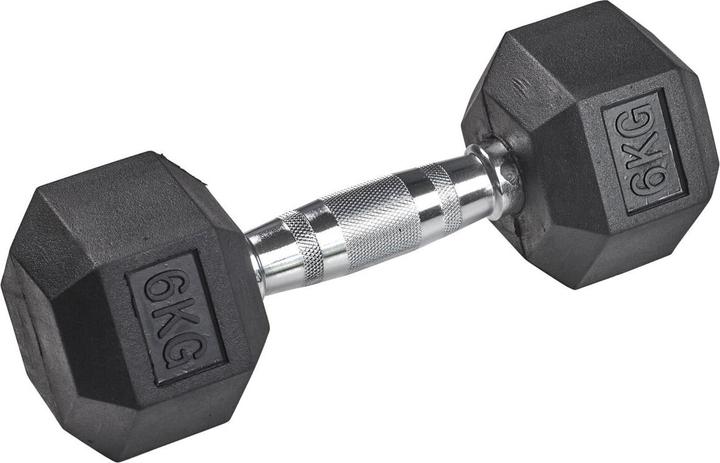 Actual product image Tanga Sports ® Gummi-Kurzhantel HEX