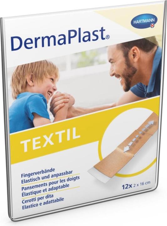 Produktbild DermaPlast Textil Pflaster (12 x)