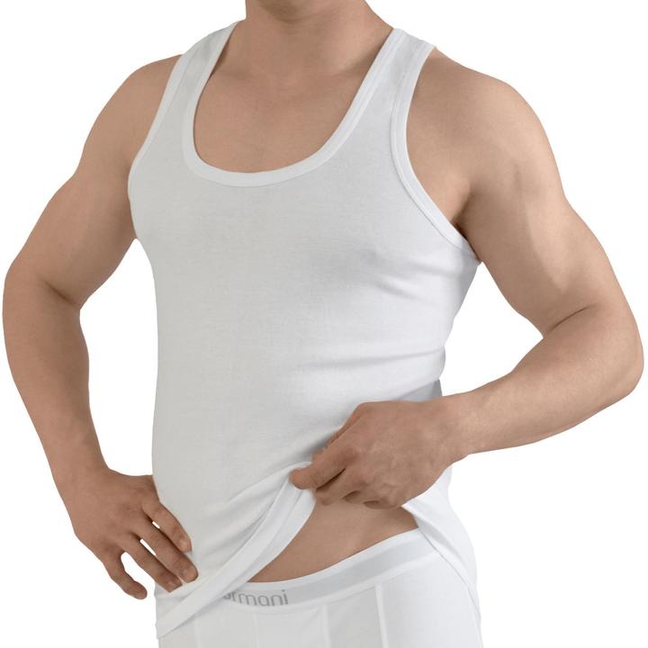 Produktbild Normani 5 Stück Herren-Unterhemd Rambo (4XL)