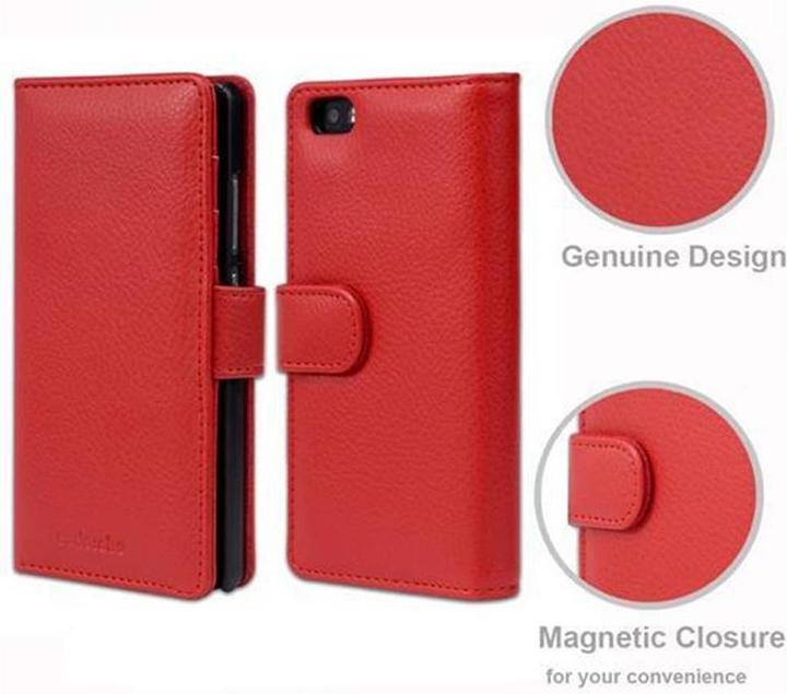 Produktbild Cadorabo Book mit 3 Kartenfächer Cover (Huawei P8 Lite)