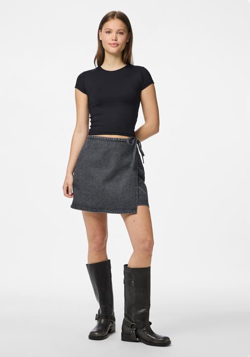 Produktbild Pieces PCFLORA DENIM Wickelrock (L)