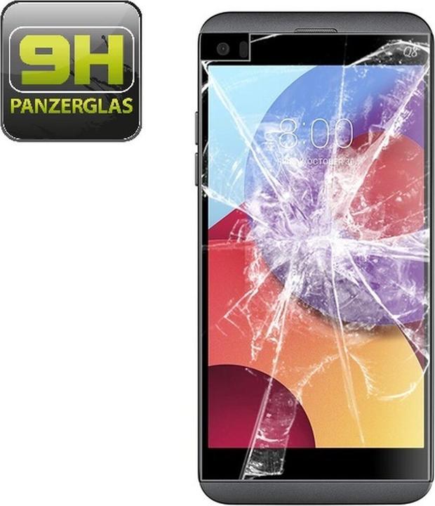 Produktbild Protectorking 1x echtes Tempered 9H Panzerhartglas 3D KLAR (1 Stück, LG Q8)