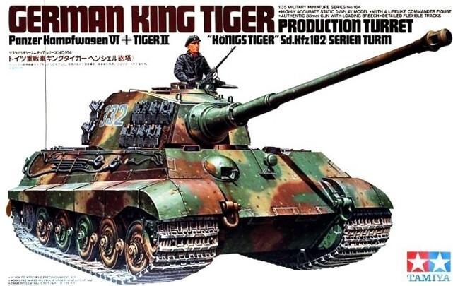 Produktbild Tamiya WWII SdKfz.182 Pz VI Königstiger (1) 1:35