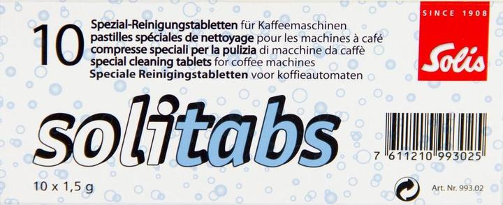 Actual product image Solis Solitabs cleaning tablets