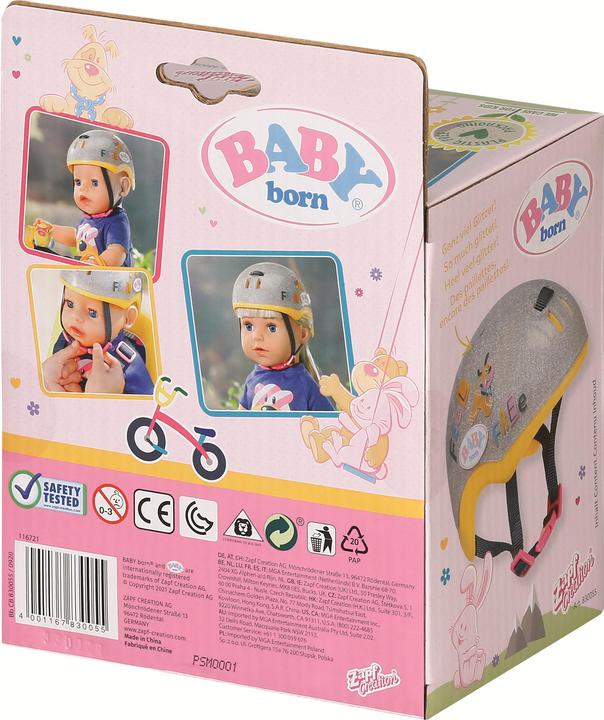 Immagine prodotto Zapf Creation Baby born casco da bici