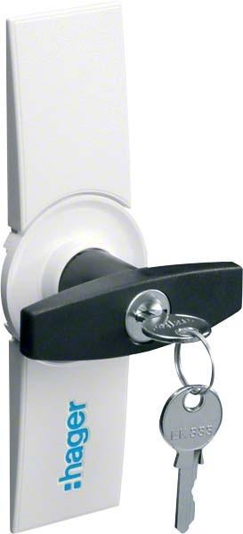 Hager HAG FZ531N Locking universal toggle handle with lock no.1333