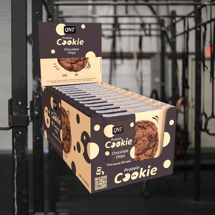 Immagine prodotto QNT Biscotti proteici al cioccolato (Cioccolato, 12 pz., 60 g)