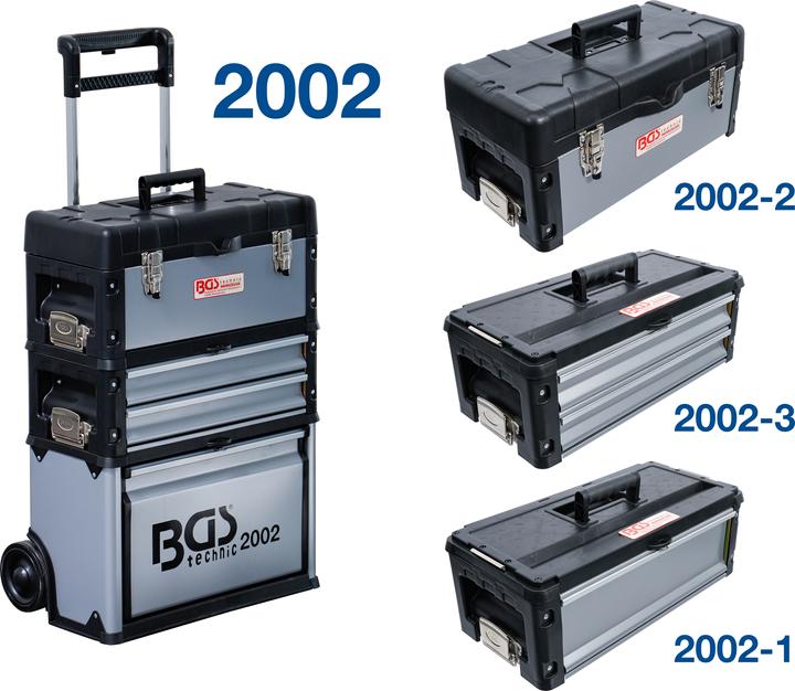 Produktbild BGS Hartschalen-Werkzeugkoffer-Aufsatz für Art. 2002