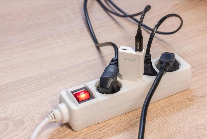 Image du produit InLine Alimentation USB Chargeur double USB-C, PD, PPS, 30W, noir (30 W)