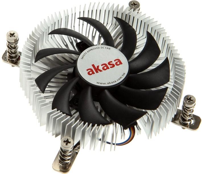 Produktbild Akasa AK-CC7129BP01 Low Profile CPU-Kühler (21 mm)