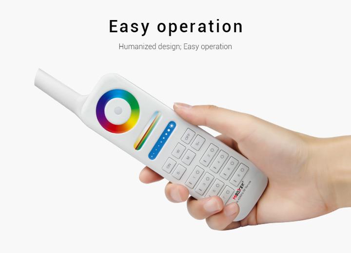 Immagine prodotto Milight Telecomando a 8 zone RGB+KW/WW a 433MHz (RGBCCT)