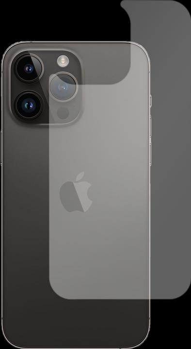 Produktbild Cazy Rückseite Glass Kompatibel mit iPhone 15 Pro Max Tempered Glass Hülle Kompatibel - Transparant (1 Stück, Apple iPhone 15 Pro Max)
