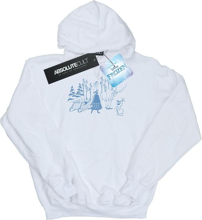 Produktbild Disney Frozen Anna Sven And Olaf Kapuzenpullover (S)
