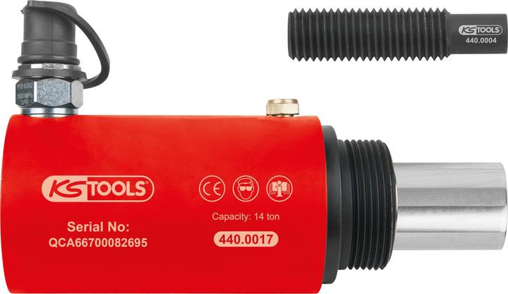 Actual product image KS Tools Short-stroke hydraulic cylinder set, 14t, 3 pcs
