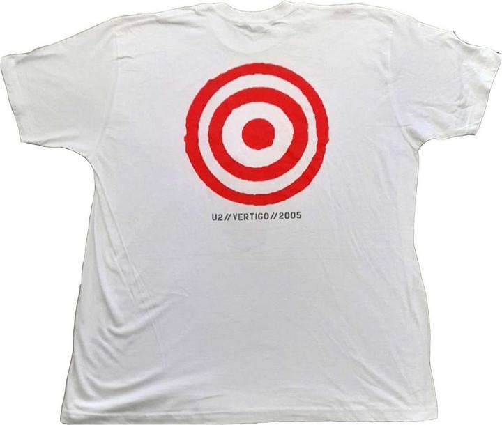 Actual product image Universal Textiles Vertigo Tour 2005 V TShirt (XXL)