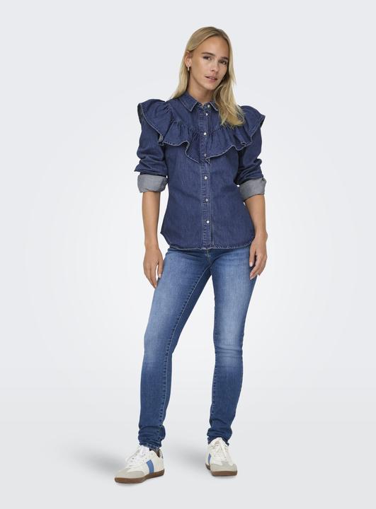 Produktbild Only Rüschen Jeanshemd (XS)