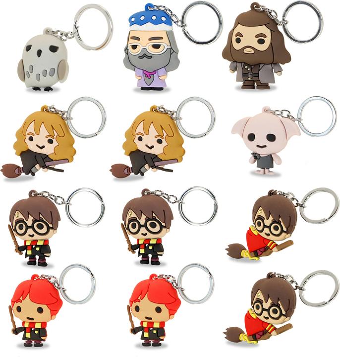 Actual product image Karactermania Set of 12 Keychain Vinyl Figures Assorted HP