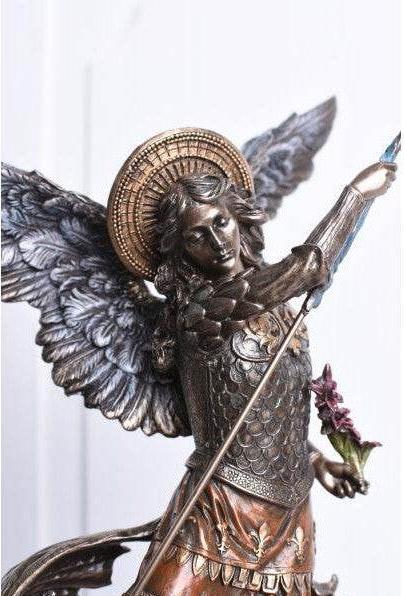 Produktbild Palazzo Skulptur Erzengel Michael kämpft gegen Lucifer