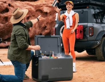 Produktbild EcoFlow Glacier 45L Kühlbox mit Akku (55 l)