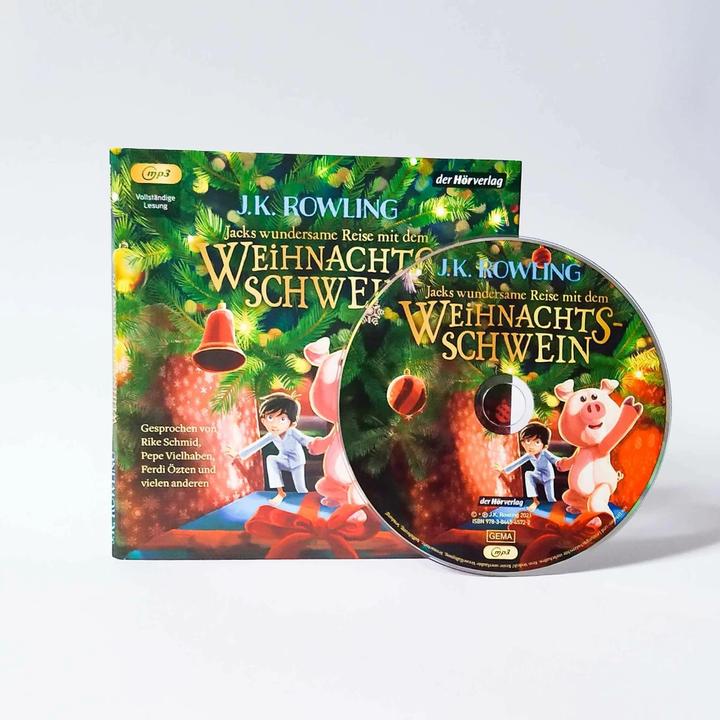 Actual product image Jack's wondrous journey with the Christmas pig (Oliver Versch, Rike Schmid, Frederick Ploughman, Ferdi Özten, J.K. Rowling, German)