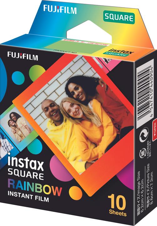 Actual product image Fujifilm Instax Square Rainbow (Instax Square)
