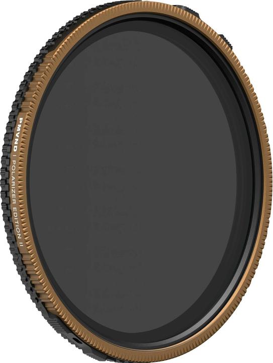 PolarPro Filtro lente Chroma VND/PL 2-5 Black Mist - 95 mm (95 mm, Filtri polarizzanti, Filtri grigi, Filtro nebbia nero)