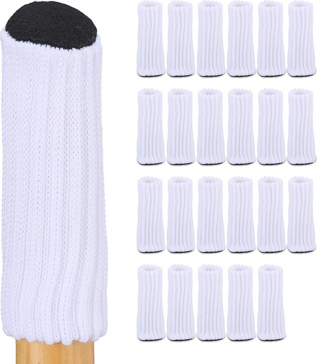 Produktbild Relaxdays Stuhlbeinsocken (Stuhlsocken, 24 Stück)