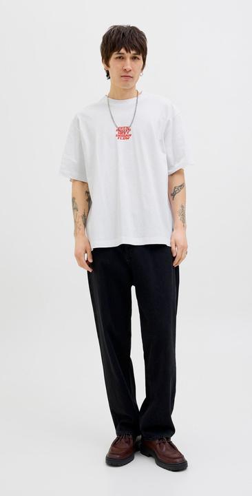 Produktbild Jack & Jones Rückenprint Rundhalsausschnitt T-shirt T-shirt (M)