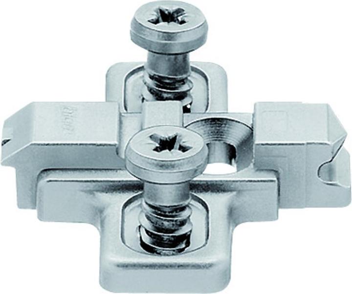 Blum Plaques de montage cruciforme CLIP montage d'angle