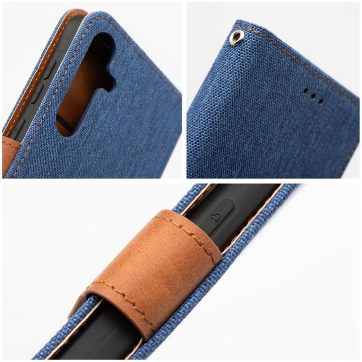 Image du produit OEM Book case JEANS Book for SAMSUNG A40 blue (Samsung Galaxy A40)