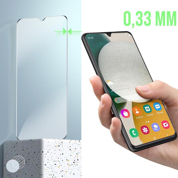Image du produit Avizar Film de protection d'écran en verre de dureté 9H (1 pièce(s), Samsung Galaxy A34 5G)
