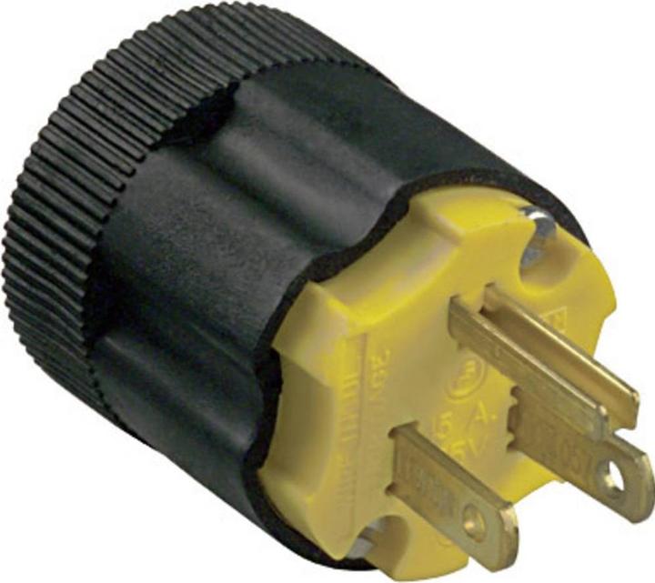 Produktbild Bachmann 910.179 3P Schwarz Elektrischer Netzstecker