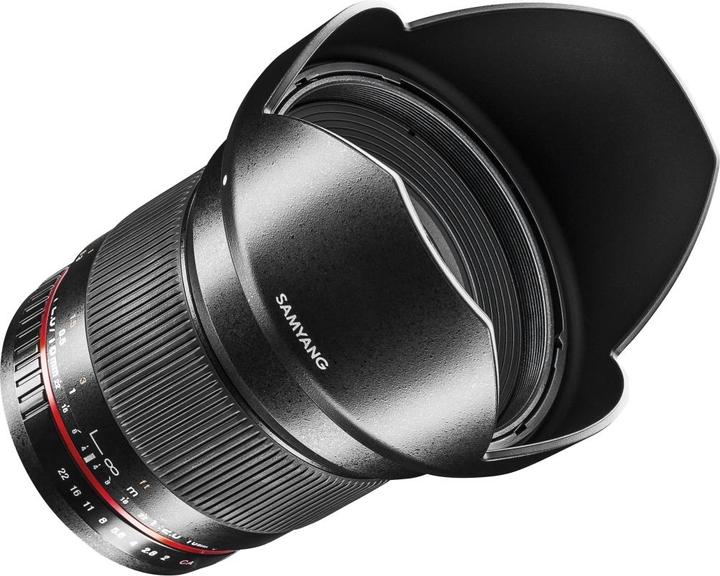 Image du produit Samyang 16mm f/2 ED AS UMC CS - Nikon F (Nikon DX, Nikon F, APS-C / DX)
