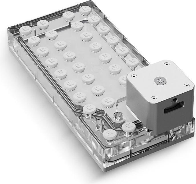Image du produit EKWB EK-QuantumX Loophole Distroplate D5 PWM - argenté