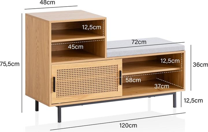 Immagine prodotto FineBuy Remi (120 x 76 x 40 cm)