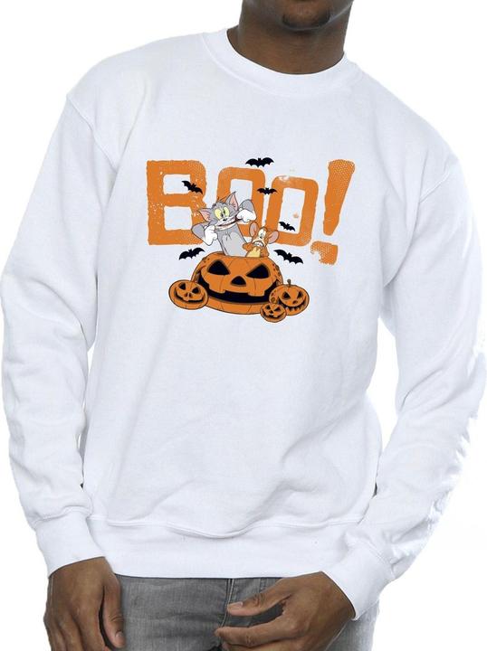 Immagine prodotto Tom & Jerry Halloween Boo! Felpa Uomo (XL)