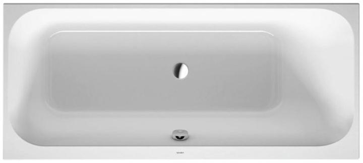 Actual product image Duravit Rectangular bath Happy D,2 70 x 170 cm white smooth 7003110000000 (220 l, 170 cm, 70 cm)