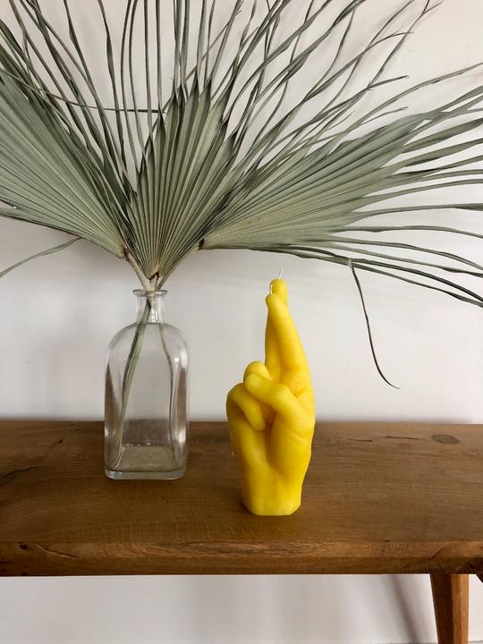 Immagine prodotto Candle Hand dita incrociate (1 pz.)