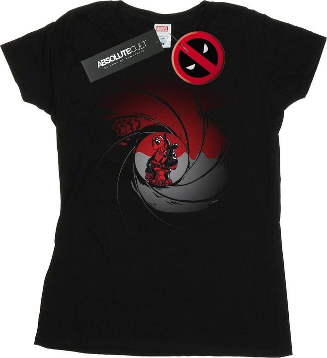 Image du produit - T-shirt DEADPOOL GUN BARREL - Femme (M)