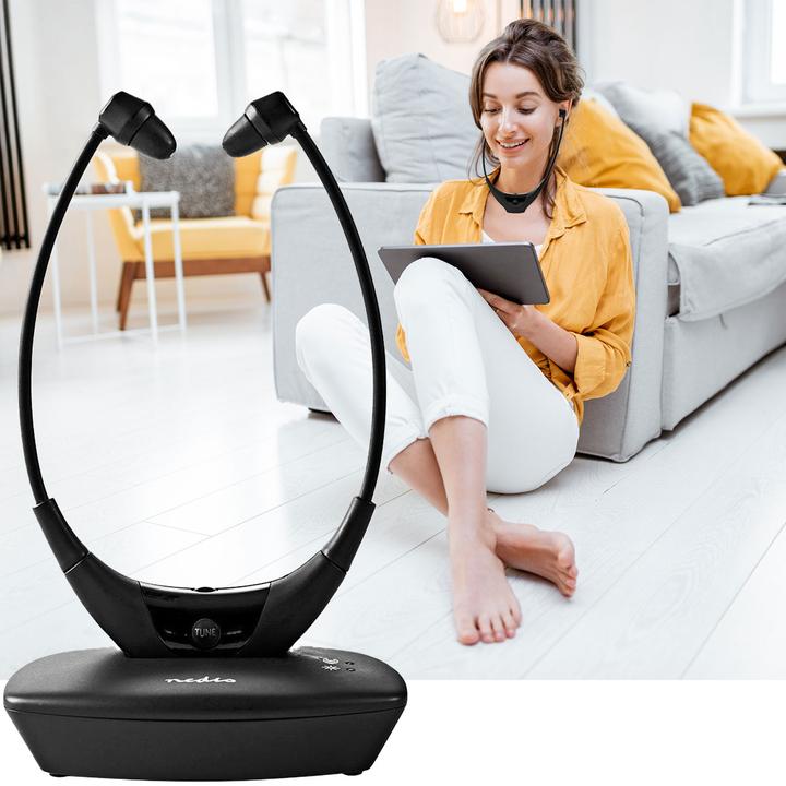 Produktbild Nedis HPRF010BK (keine Geräuschunterdrückung, 4.50 h, Kabelgebunden)