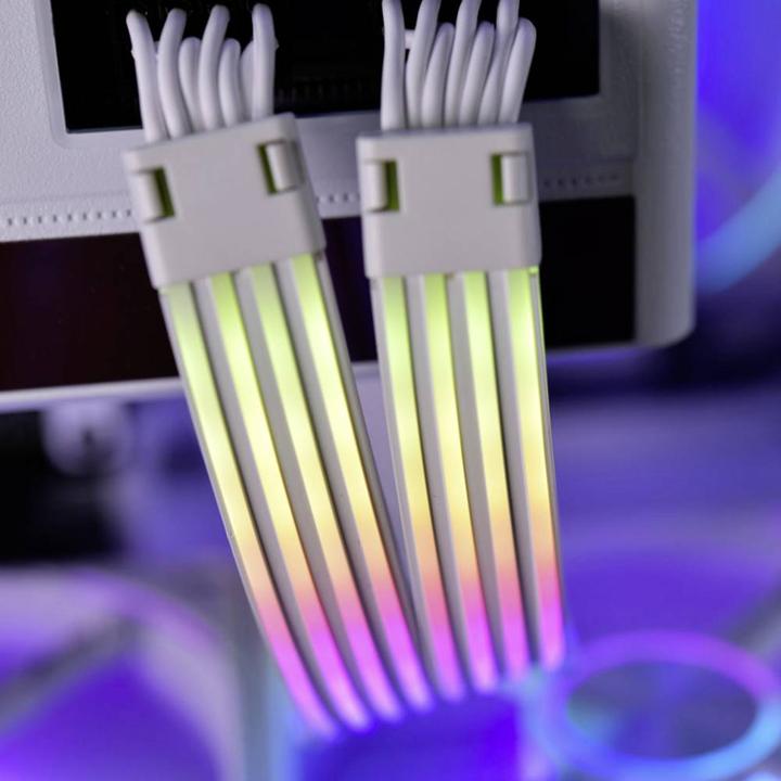 Actual product image Lian-Li Strimer Plus V2 8-Pin RGB VGA Cable (RGB)